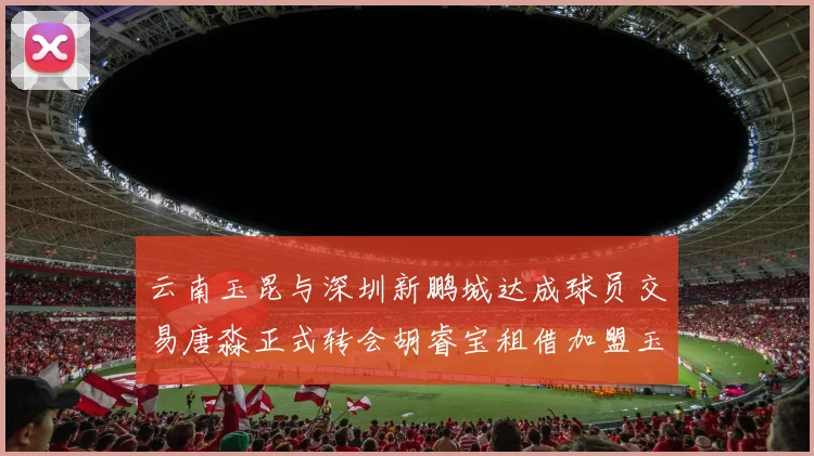 云南玉昆与深圳新鹏城达成球员交易唐淼正式转会胡睿宝租借加盟玉昆