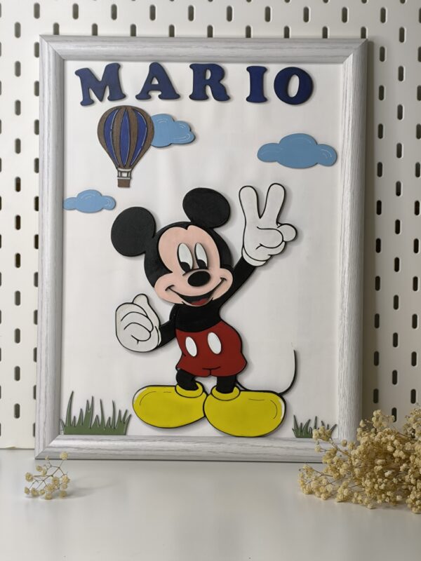 CUADRO PERSONALIZADO MICKEY MOUSE