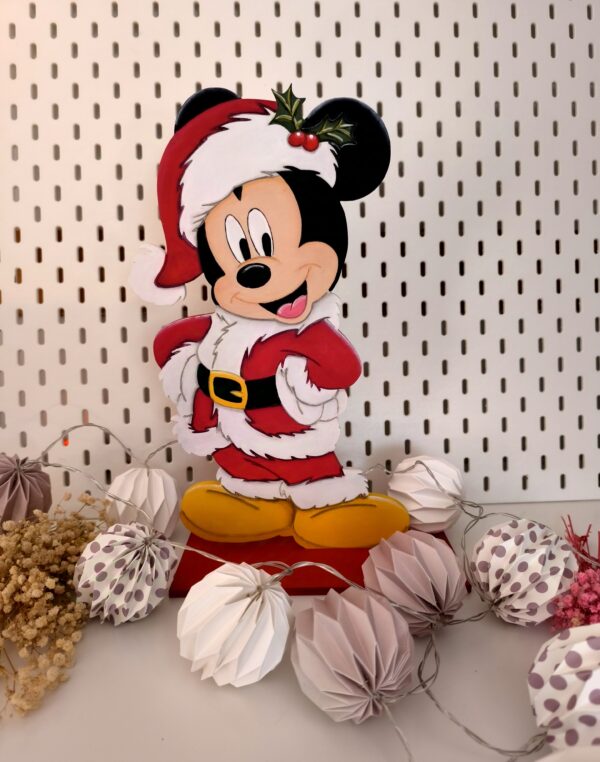 FIGURA MICKEY DE NAVIDAD